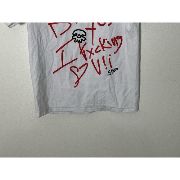 Saint Jhn 2021 Tour Merch Not A Cult In Case We Die Young T-Shirt Size XS - Picture 8 of 11